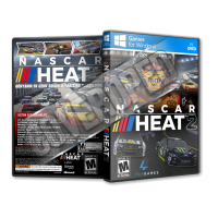 NASCAR Heat 2 2017 Pc Game Cover Tasarımı (Dvd Cover)